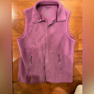 LLbean purple vest